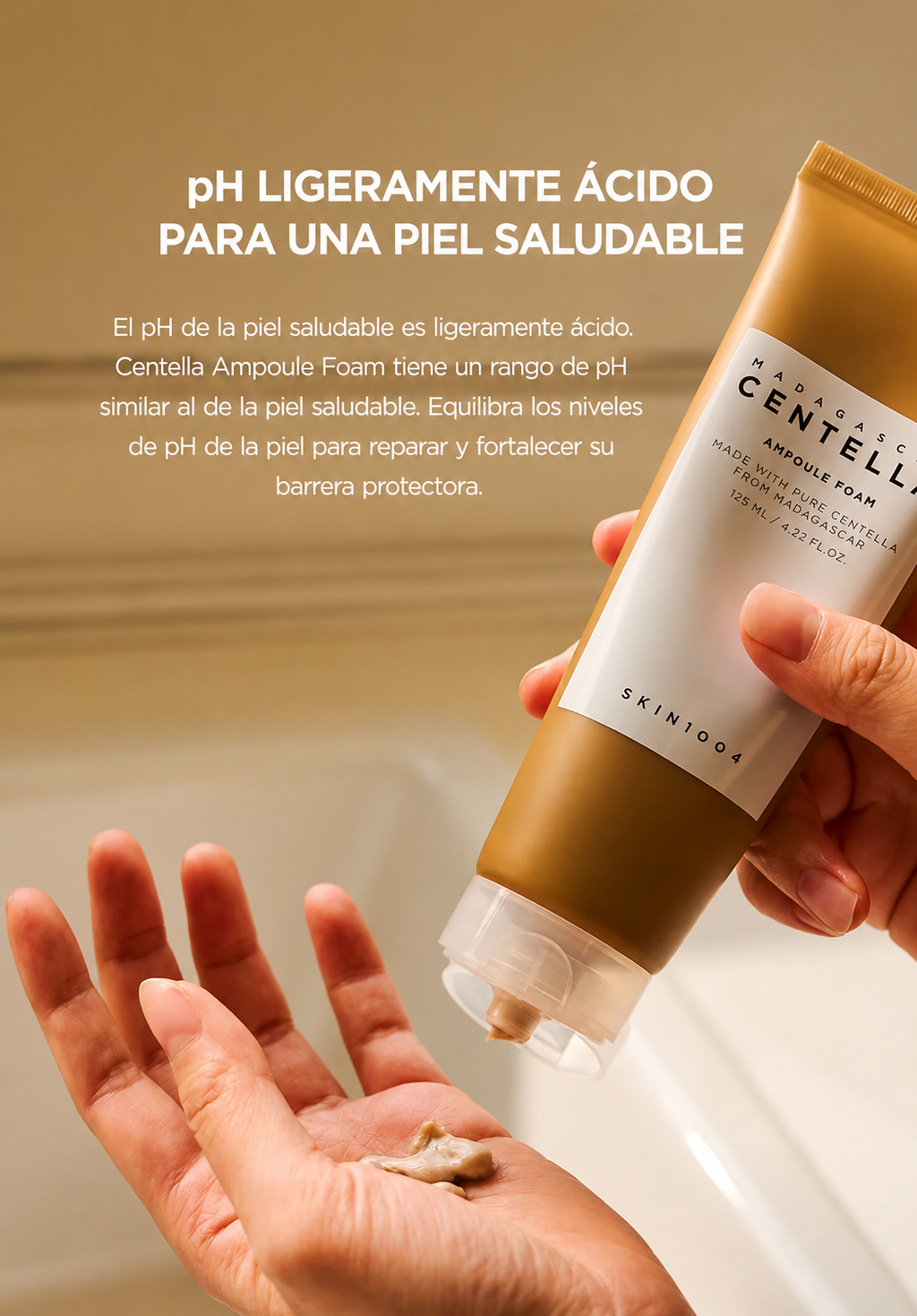 Espuma Limpiadora Skin 1004 CENTELLA