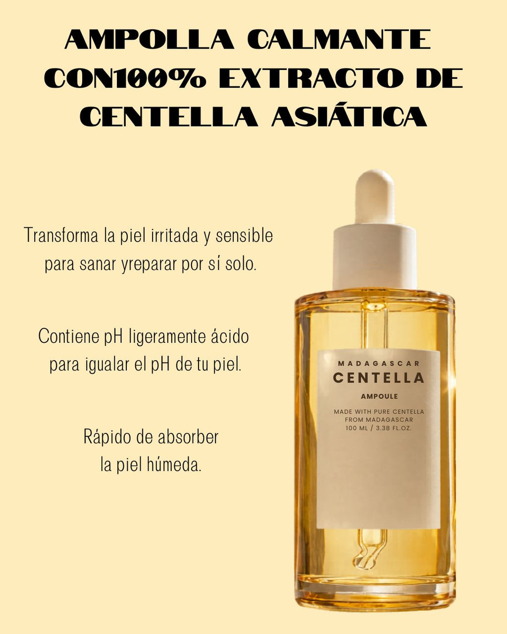 SKIN 1004 - Ampolla Madagascar Centella Asiatica 100 Ampoule