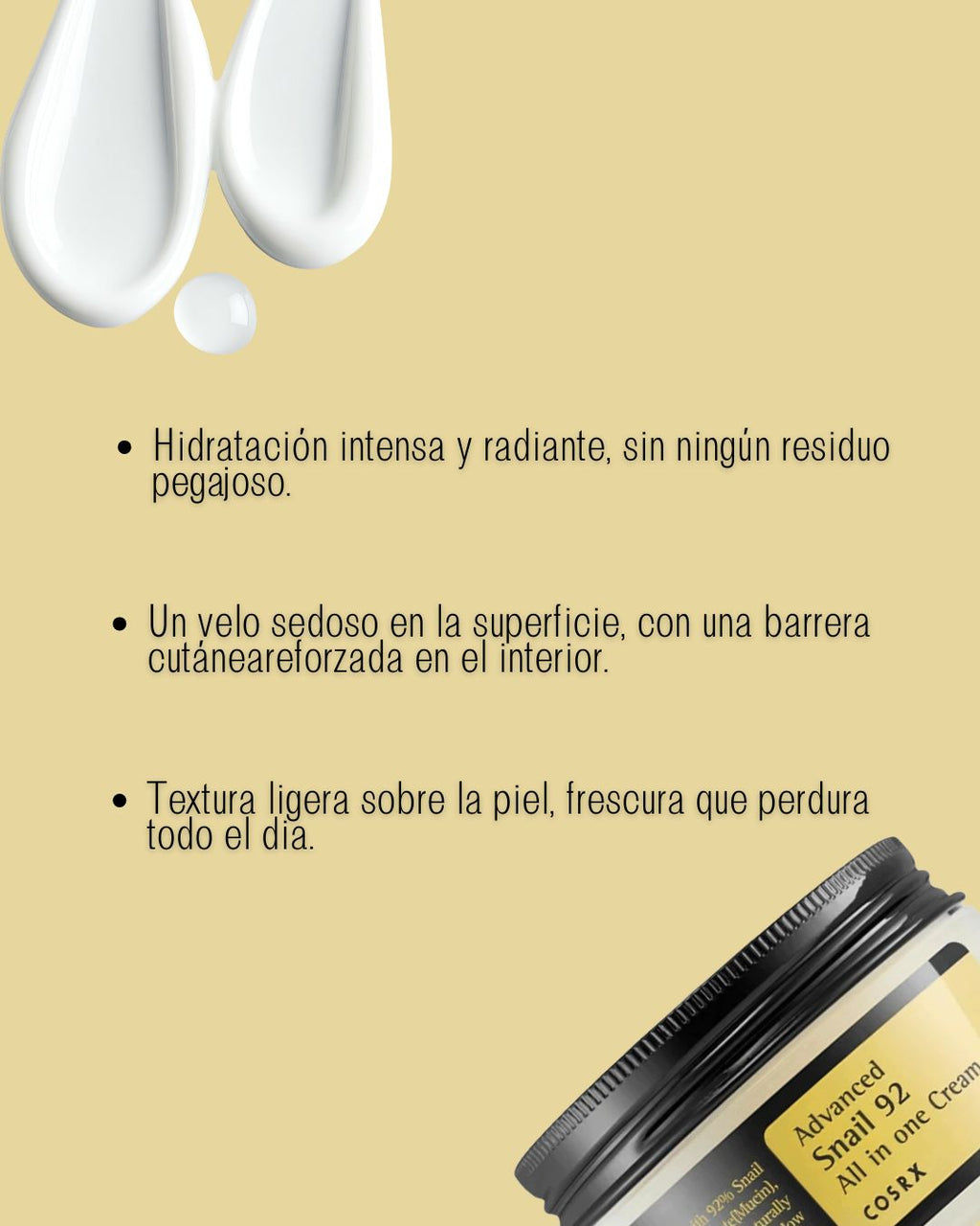 Crema Hidratante Advanced Snail 92 All In One Cream